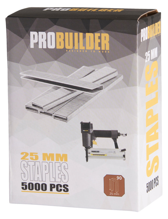 Häftklammer NO90 5,8 x 25 mm 5000-pack Probuilder
